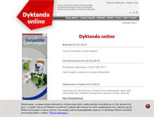 Tablet Screenshot of dyktanda.info